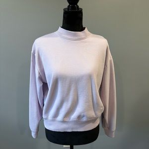 Small Target brand light purple crewneck